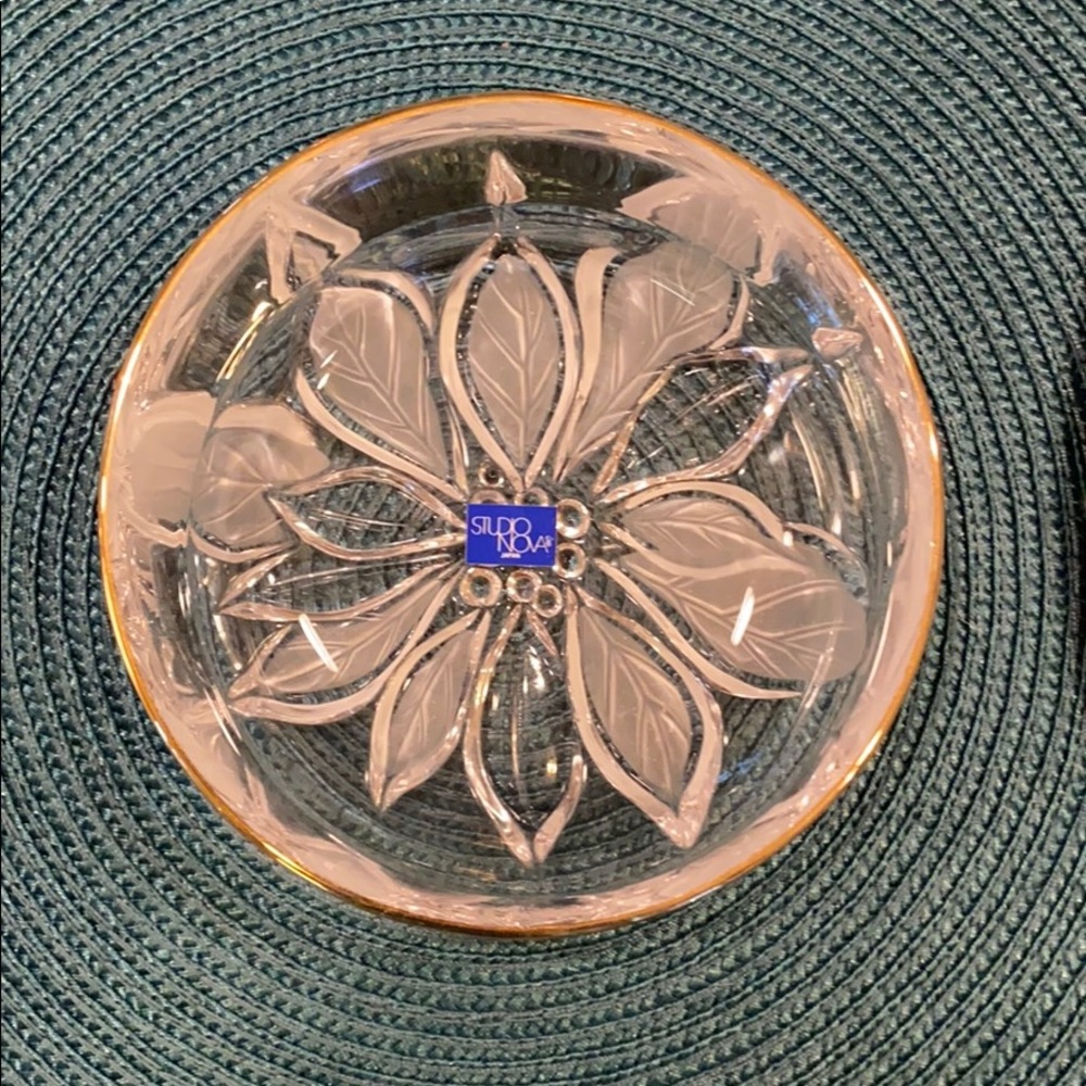 Glass Round Tray - NEW